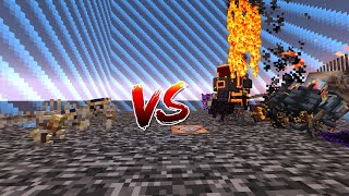 Modern Remnant vs Small L_Ender's Cataclysm Bosses  Minecraft  Mob Battle