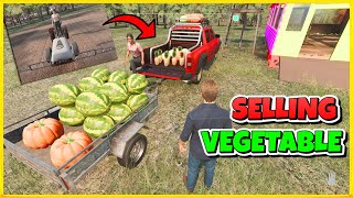 SELLING VEGETABLES & STARTING FARMING RANCH SIMULATOR #9