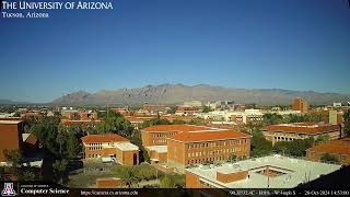 Oct 28 2024 - UArizona Dept of Computer Science Webcam Timelapse