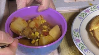 Mom's Beef Vegetable Soup