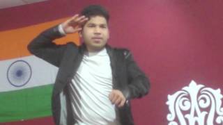 Yagnesh Tandel solo Dance performance on 19 december 2015