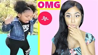 REACTING TO MY FAN SUBSCRIBERS MUSICAL.LY VIDEOS