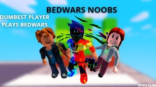 Dumbest Player Plays Bedwars | Roblox Bedwars