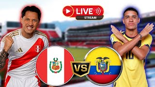 ECUADOR VS PERÚ 🟡LA PREVIA POR LAS ELIMINATORIAS