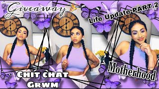 CHIT CHAT | GRWM + GIVEAWAY WINNER !