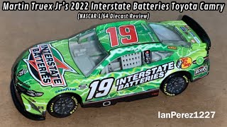 Martin Truex Jr’s 2022 Interstate Batteries Toyota Camry (NASCAR 1/64 Diecast Review)