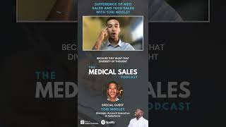 Difference Of Med Sales And Tech Sales With Tori Mosley