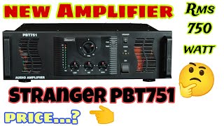 New Amplifier Stranger pbt751|| कितना laod डालें 🤔|| Review and Price  ||AkDjVlog