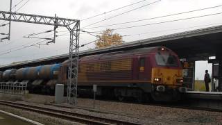 67021 and 67023 Depart Nuneaton 29/10/15