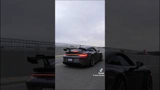 Porsche 992 GT3 w/ race exhaust #porsche #gt3 #exhaust #race #shorts