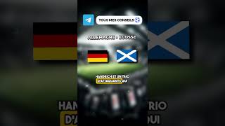 Prono foot Euro 2024 Allemagne Ecosse