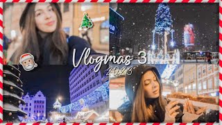 TESTUJEMY JEDZENIE NA JARMARKU WE WROCŁAWIU! 🍡 VLOGMAS DAY 3