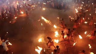 Hindus Celebrate Fire Festival like the Northern Ghana People.