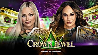 Liv Morgan vs Nia Jax Champion vs Champion Full Match WWE Crown Jewel 2024 Highlights