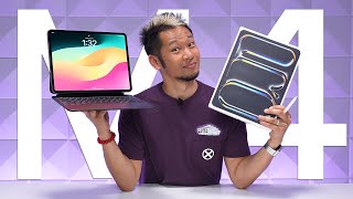 M4 iPad Pro, Apple Pencil Pro & New Magic Keyboard Unboxing! What's Different?