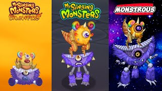 ALL My Singing Monsters Vs Monstrous Version ~ MSM