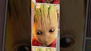 Unforgettable Marvel Moments with Groot - 1000 Subscribers Special! #shots #1000subscriber #600subs