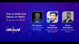 EtherPunk 2021 Workshop: How to build and deploy on Matic