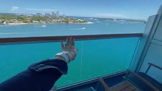 Emerald Princess Balcony Room Tour R601