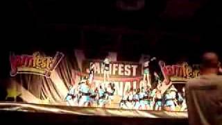 silver stars' pyramid @ jamfest nationals