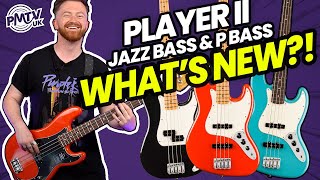 NEW For 2024 Fender Player II Jazz & Precision Bass! - Rosewood Boards, New Colours & More!