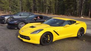 Camaro Corvette Rally Burnout Drift Fun