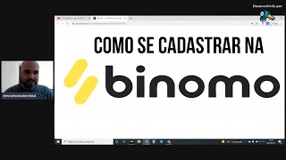 BINOMO - Como se cadastrar e depositar