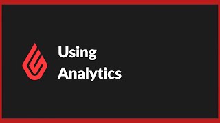 Using Analytics