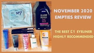 NOVEMBER 2020 EMPTIES REVIEW