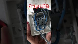 Replacing 3 way switch #electricalwiring #3wayswitch #shorts #shorts #viral#gstarsmedia