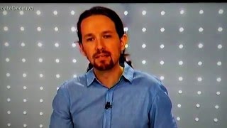 Pablo Iglesias arrasa en el minuto de oro