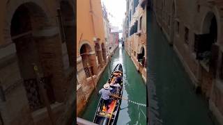 Beautiful Canal in Venice. Gondola #travel #shorts #history #life #fun #shortvideo #beautiful #italy