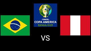 PES 2019 psp Brasil🇧🇷 (3) 0-0 (2) Perú🇵🇪 ||Copa América 2019||