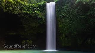 White Noise Waterfall  | Soothing Sounds | Tinnitus Masking | 7 Hours | Sound Relief