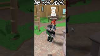 Pov: You kill a noob and he gets upset. #roblox #mm2 @Chanelxad