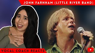 I COULD LISTEN TO THIS ON REPEAT!! John Farnham singing “Reminiscing” (Live in Melbourne 1983)