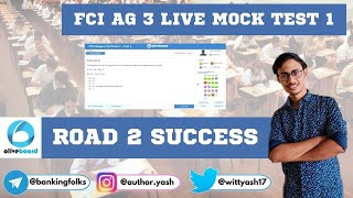 FCI AG 3 | OLIVEBOARD MOCK TEST 1 #fci #fciag3 #bankingfolks