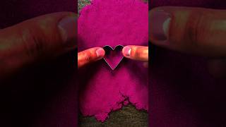 5 Hearts Pink Sand Oddly Satisfying #shorts