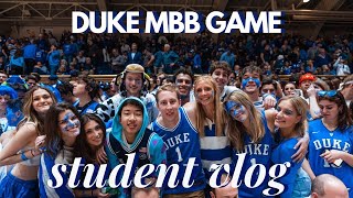 A Duke Basketball Game from a Student's Perspective