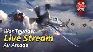 War Thunder live stream (arcade air)