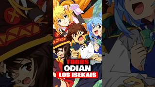 El GENERO más ODIADO de la HISTORIA #anime #curiosidades #isekai #konosuba