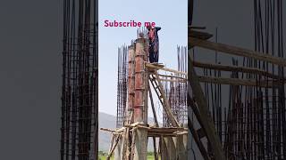 Watch as our dedicated team of laborers work tirelessly to fill a column at an impressive 19' height