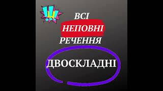 Просте речення. Типи односкладних речень.