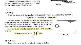 1. Circuit parameters (definitions)