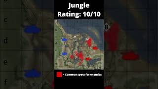 MAP OF THE DAY: Jungle guide! #warthunder #tanks #guide