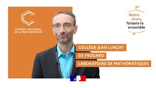 CNR  - Laboratoire de mathématiques - Collège Jean Lurçat de Frouard