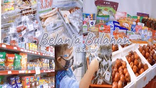 BELANJA BULANAN OKTOBER | Golden Swalayan | Grocery Shopping