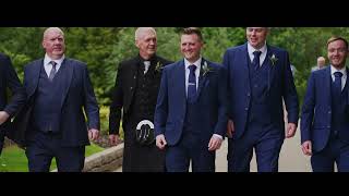 Frances and Ewan Wedding Highlights: Crossbasket Castle, East Kilbride