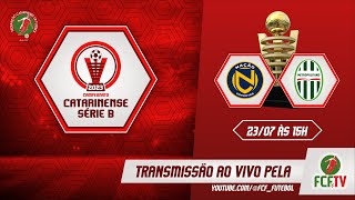 AO VIVO - NAÇÃO X METROPOLITANO - CAMPEONATO CATARINENSE SÉRIE B 2023