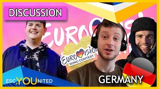 Germany is "Always On The Run" at Eurovision, can Malmö be different? | ESCUnited Discussion